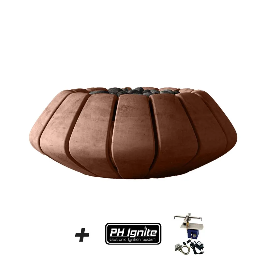 Sunflower Fire Bowl - Gas Fire Pit