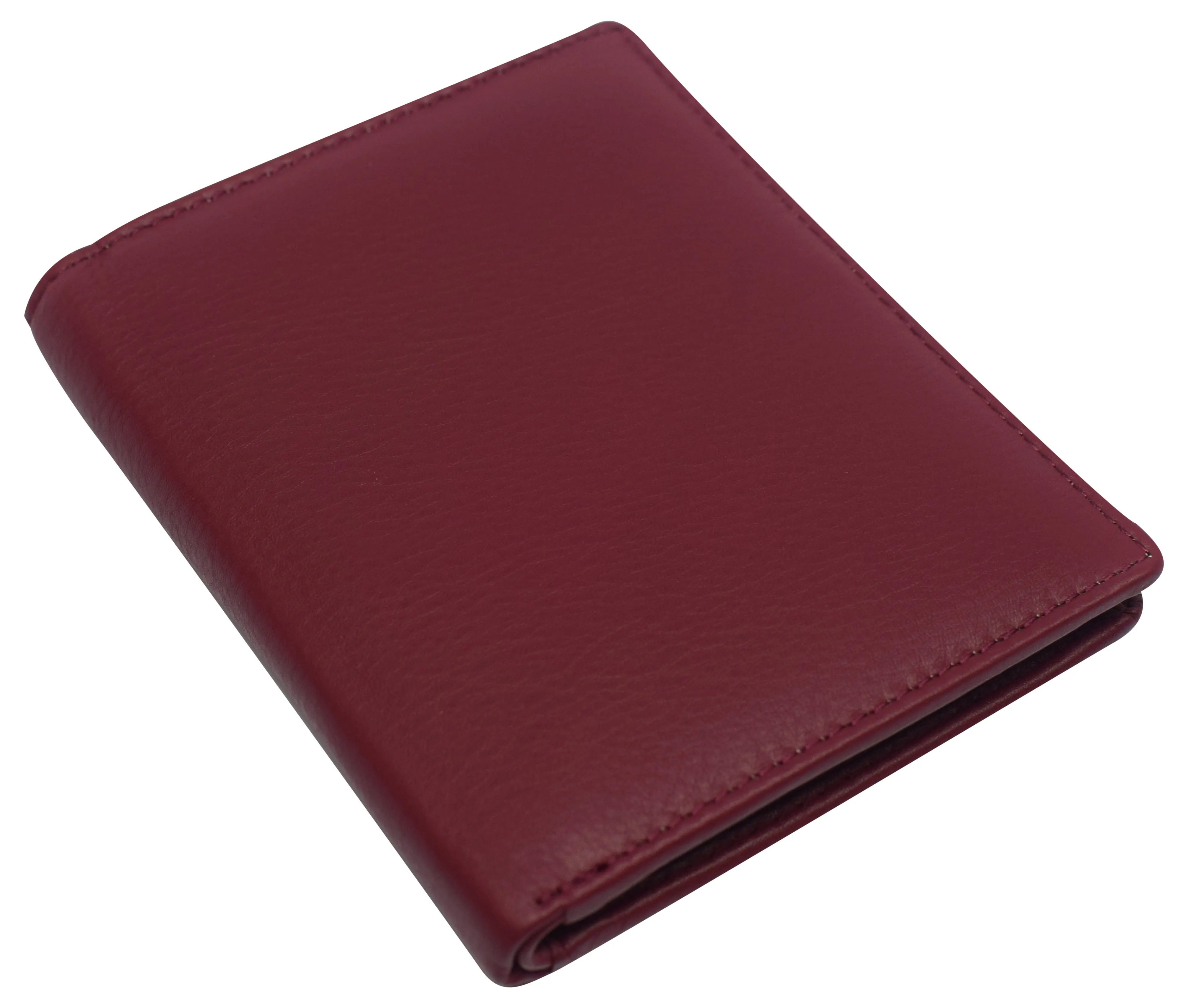 Swiss Marshall RFID Men's Slim Bifold Hipster Premium Leather Euro Wallet