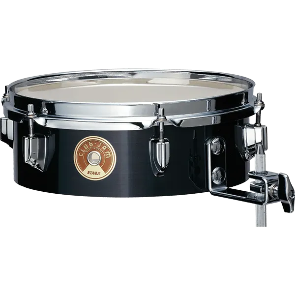 Tama LJK48PHBK Hairline Black Club-JAM Pancake 4pc Shell Kit, 10, 13, 18, 12s