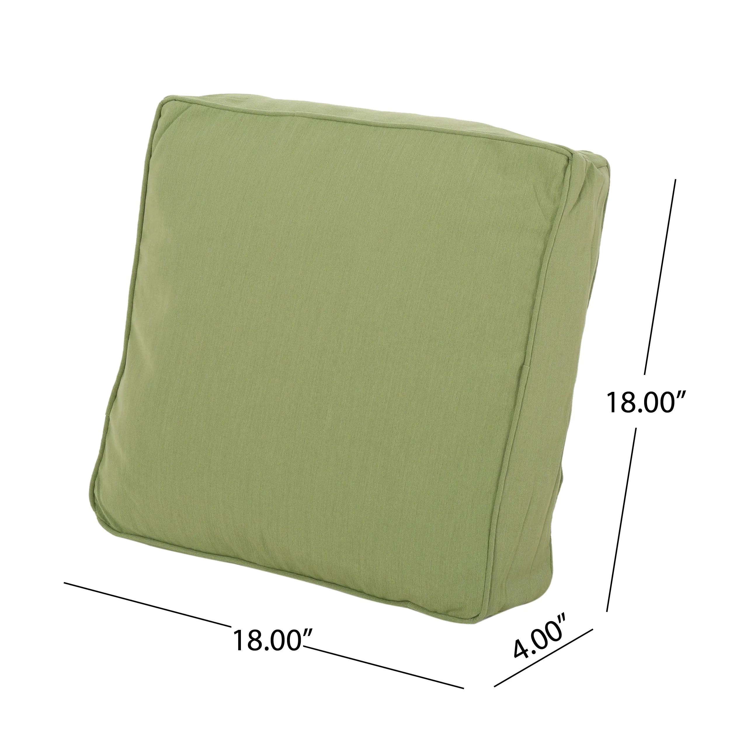 Vivien Outdoor Water Resistant 6'x3' Lounger Bean Bag and 18" Throw Pillows Set